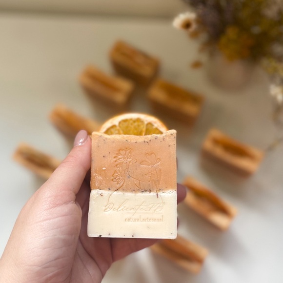 Natural Soaps. Orange and cinnamon Soap - Picture 5 of 7